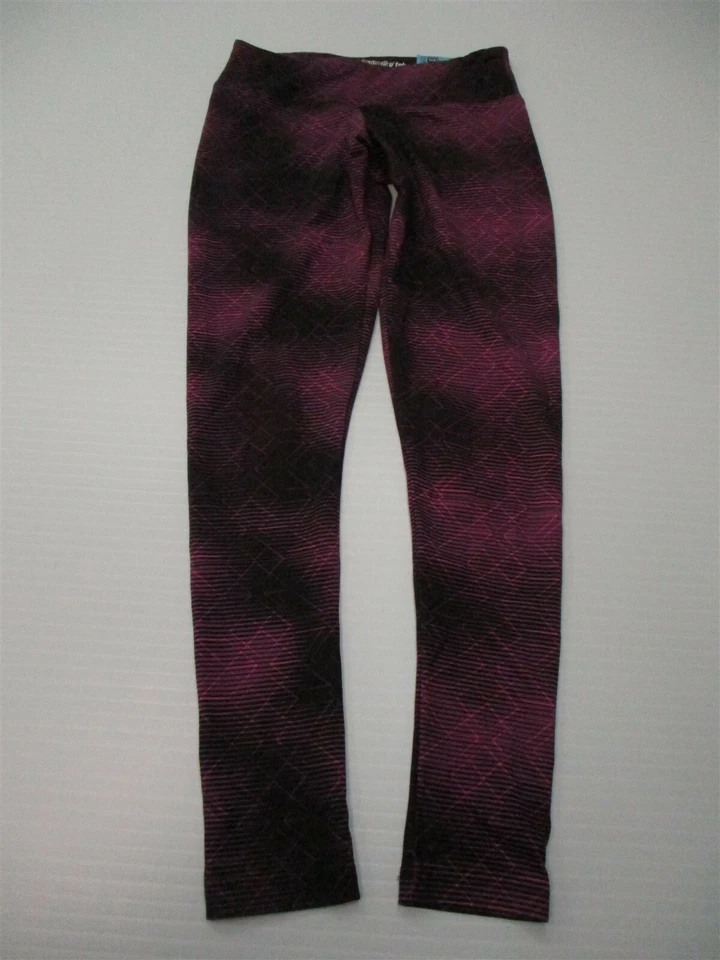 MARIKA Leggings Women's Size S Active Workout Running Yoga Black/Pink - Image 1 of 4