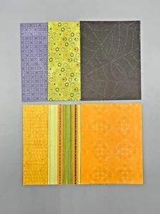 Stampin' Up Designer Series Paper Card Fronts Halloween Themed Single Sided - Picture 1 of 1