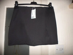 H&M black mini skirt S NWT - Picture 1 of 5