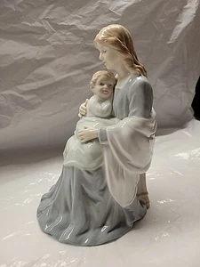Homco Love of a Mother with Child Porcelain Figure Home Interiors Figurine #8809 - Picture 1 of 6