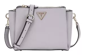 GUESS Noelle Tri Compartment Crossbody Bag Umhängetasche Tasche Lavendar Grey - Bild 1 von 2