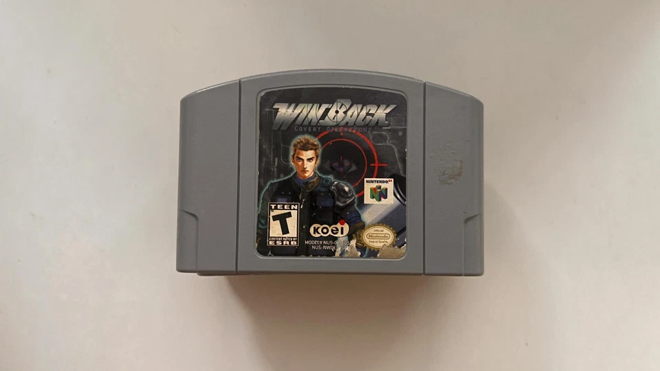 Winback Covert Operations Nintendo N64 authentic - Image 1 of 1