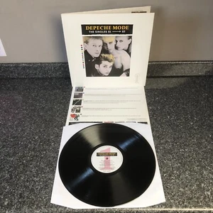 LP VINYL DEPECHE MODE ALBUM THE SINGLES 81-85 MUTEL 1 UK 1ST PRESS 1985 NM-/NM- - Picture 1 of 17