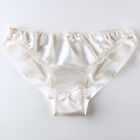 3 Pairs 100% Mulberry Silk Underwear Women Briefs Silk Lady Sexy Panties M-3xl 