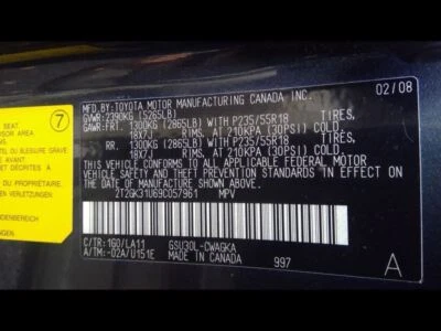 Audio Equipment Radio Receiver Pioneer With 6 CD Fits 07-09 LEXUS RX350 767287 - Image 1 of 4