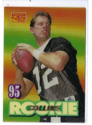 1995 Sportflix Rookie Kerry Collins - - Image 1 of 2