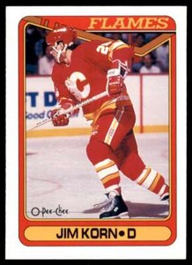 1990-91 OPC Jim Korn #450