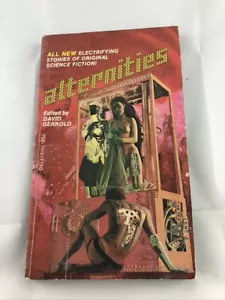 Dell 3195 Vintage Sexy Sci Fi Alternities stories David Gerrold 1974 paperback - Foto 1 di 3