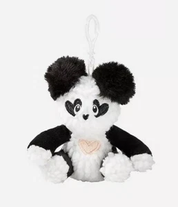 Original Justice PANDA Plush Keychain Keyring Keyfob New with Tags - Picture 1 of 2