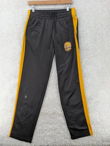 NBA Golden State Warriors Men Jogger Pants Sweatpants Black The Bay Size Medium Cover