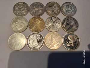 12 x Silber 10-Euro-Gedenk-und Sondermünzen - Bild 1 von 1