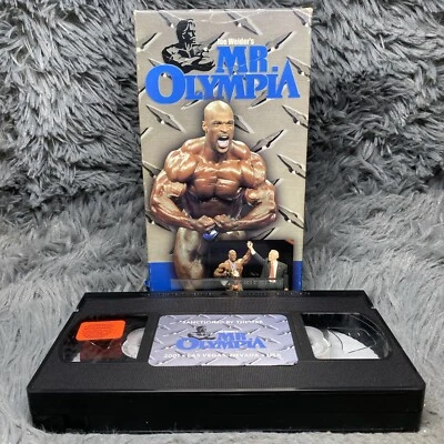 Mr. Olympia 2001 VHS Tape Video Ronnie Coleman Joe Weider’s Bodybuilding Rare - Image 1 of 4