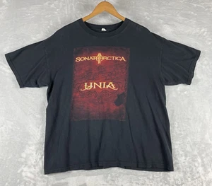 Maglietta SONATA ARCA North American Concert Tour Band 2007 nera XL grunge vintage - Foto 1 di 9