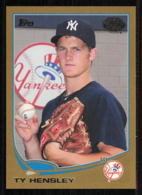 2013 Topps Pro Debut Gold #46 Ty Hensley /50 - Image 1 of 2