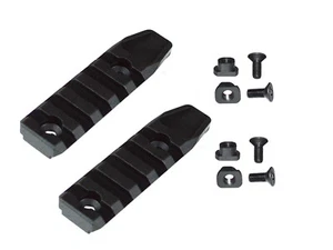 Tactical 2PCs Aluminum 2.9" Long 5 Slots M-LOK Rail Set - Picture 1 of 1