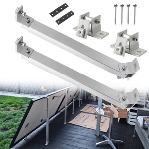 Solarmodul Aufständerung Solarpanel verstellbar Halterung Dach Balkonkraftwerk - Bild 1 von 7