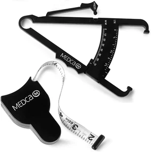 Body Fat Caliper and Measuring Tape for Body - Skin Fold Body Fat Analyzer and B - Picture 1 of 9