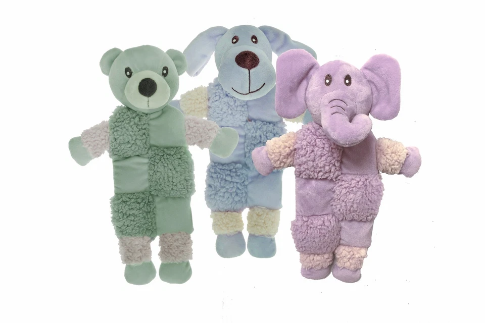 Multipet Aroma Dog  Fleece Squeaker Mat 9.5" Assorted Types* - Image 1 of 1