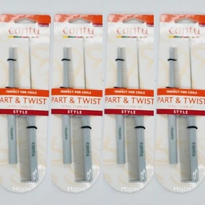 4 Packs Cantu Style Part & Twist Combo Set Gray Perfect for Coils - Picture 1 of 8