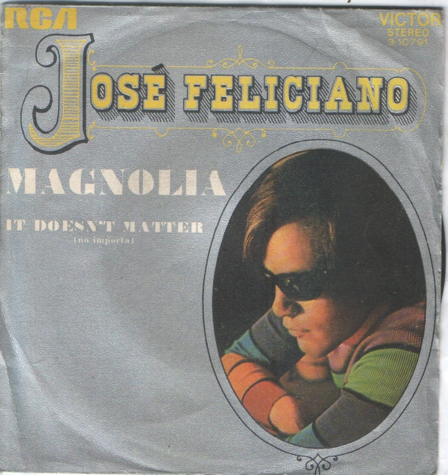JOSE FELICIANO 7"PS Spain 1972 Magnolia ( J.J. CALE ) - Image 1 of 1