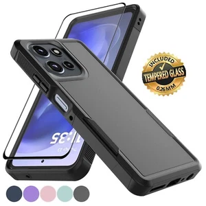 For Motorola Moto G Power 5G 2025 Case Shockproof Phone Cover + Screen Protector - Picture 1 of 64