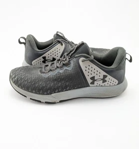 Mens Under Armour Charged Engage 2 Gray Training Shoes 3025527-100 Size 9 - Picture 1 of 7