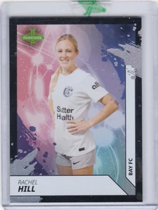 2024 NWSL Parkside Vol 1 Black Onyx SSP BLACK #73 RACHEL HILL #1/2 MADE-BAY FC - Foto 1 di 2