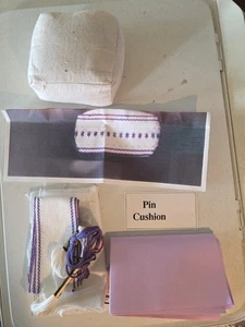 Pin Cushion Cross Stitch Kit Susan Greening Davis 1997 Still Stitching - Picture 1 of 1