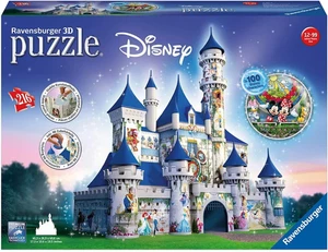 NEW Ravensburger 216 Pieces Jigsaw 3D Puzzle Disney Castle 12+ Ages - Picture 1 of 2