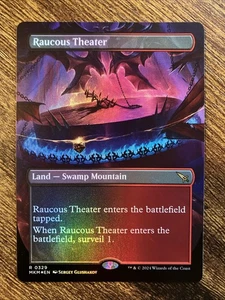 Raucous Theater Borderless Foil MKM 0329 MTG NM/M - Picture 1 of 1