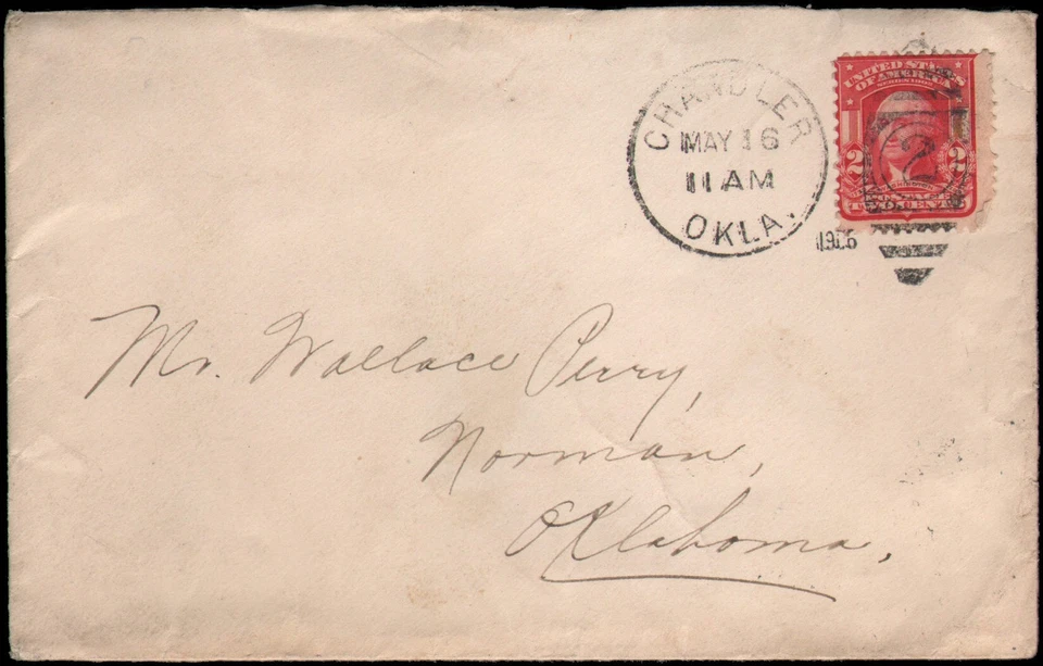 Chandler Oklahoma Territory to Norman Oklahoma Territory, 1906 - Изображение 1 из 1