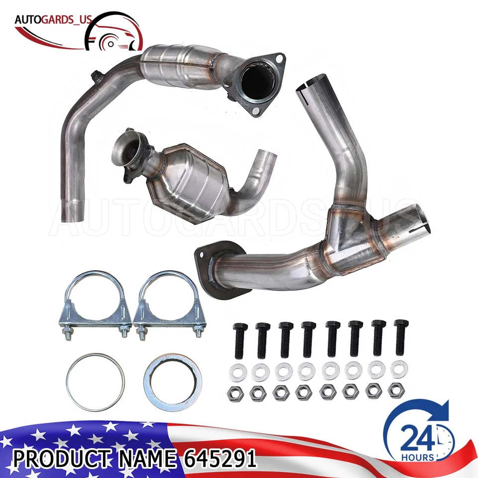 Каталитический конвертер для 2007-2010 Cadillac Escalade GMC Yukon XL 6,2 л V8 645291 - Изображение 1 из 4