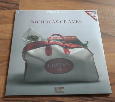 NICHOLAS CRAVEN - CRAVEN "N" RED VINYL LP Roc Marciano Westside Gunn Conway BSF - Bild 1 von 2