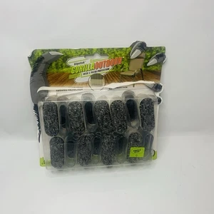 GorillaOutdoor Berber Furniture Feet Pads with Clear Sleeve Sock (16 Pack) - Picture 1 of 3