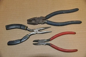 Lineman's Zange / Spitzzange / Cutter - Sortiment Werkzeuge - Bild 1 von 3