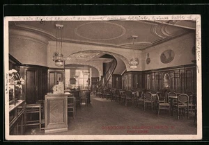 Berlin, Ansichtskarte, Cafe und Conditorei C. Hillbrich, Leipziger Strasse 24  - Picture 1 of 2