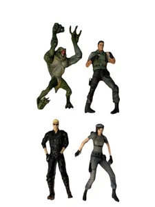 Resident Evil Action Figure Lot Chris, Jill, Wesker, Hunter - NECA/ToyBiz - Picture 1 of 17