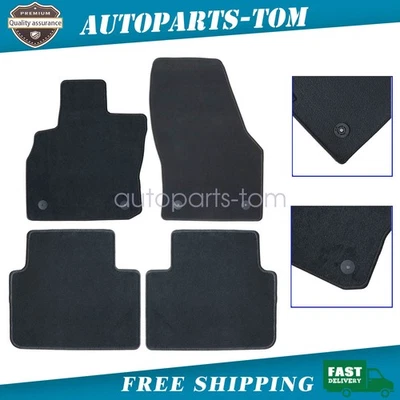 Alfombrillas delanteras y traseras impermeables negras para Audi Q3 2019-2025 4 piezas Foto 1 de 4