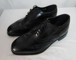 FLORSHEIM HERREN "LEXINGTON" WINGTIP SCHWARZ LEDER OXFORD 8EEE NEU IM KARTON FLS01 - Bild 1 von 4