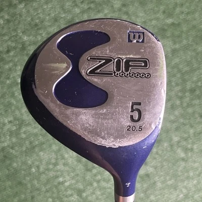 Wilson Titanium Zip 5 Wood RH Graphite Shaft Blue Men's Flex 44” - Image 1 of 4