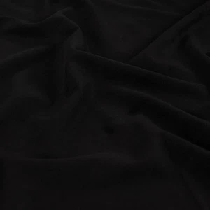 Imitación gamuza elástica negro arte cuero por metros (precio = 0,5 m) - Imagen 1 de 5