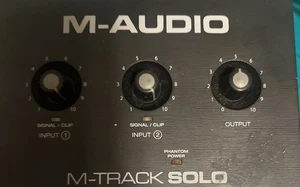 M-Audio M-Track Solo USB Audio Interface - Picture 1 of 4