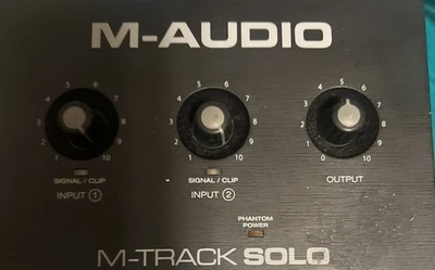 M-Audio M-Track Solo USB Audio Interface - Image 1 of 4