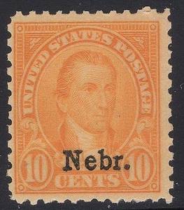#679 F-VF MNH OG-NEBRASKA OVERPRINT- Great STAMP! (REM #679-7) - Picture 1 of 2
