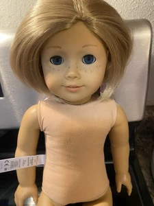 American Girl Kit Kittredge 18" Doll Nude Blue Eyes Freckles & Blond Short Hair - Picture 1 of 6