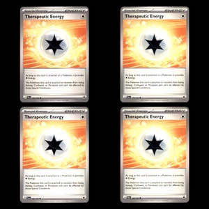 4x Therapeutic Energy 193/193 Scarlet Violet Series Paldea Evolved 2023 Pokemon - Picture 1 of 7