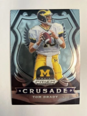 Tom Brady 2020 Panini Prizm Draft Picks Silver Holo Crusade #100‼️7 SB🏆MVP - Image 1 of 2