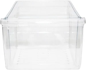 W10854037 Crisper Drawer - Compatible with Whirlpool Kenmore Roper Maytag Refrig - Picture 1 of 7
