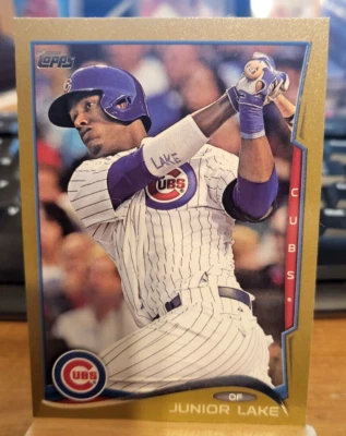 2014 Topps Gold Junior Lake #10 Chicago Cubs Parallel - Image 1 of 2