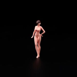 1/43 1/64 Sexy Girl Miniatures Scene Figure Diorama Model For Cars Vehicles Toys